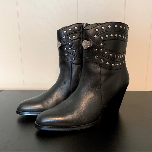 Harley-Davidson Shoes - Harley-Davidson Women’s Leather Studded Boots